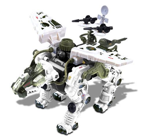 Robot DX Lion Silverlit Blanc