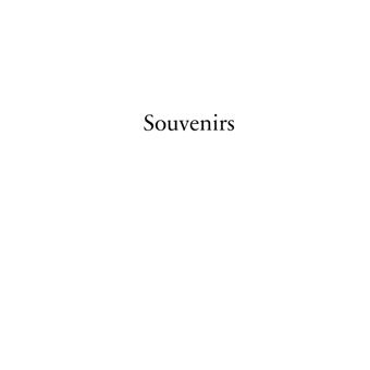 Souvenirs