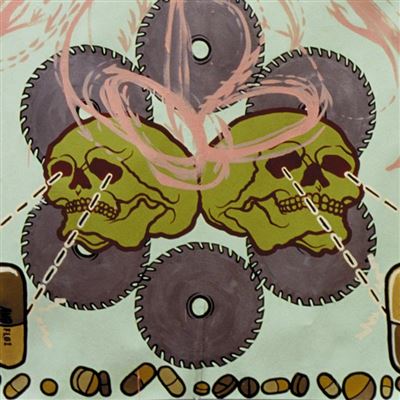 Frozen corpse with dope