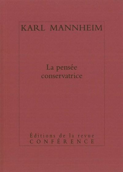 La Pensée conservatrice