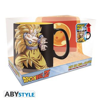 Set Mug thermoréactif Dragon Ball Kamehameha