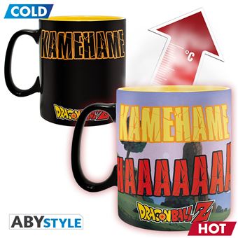 Set Mug thermoréactif Dragon Ball Kamehameha