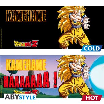 Set Mug thermoréactif Dragon Ball Kamehameha