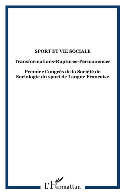 Sport et vie sociale