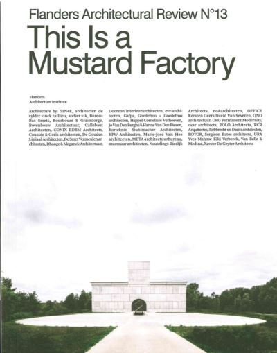 FLANDERS ARCHITECTURAL REVIEW N13. THIS IS A MUSTARD FACTOR