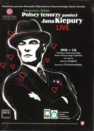 Polish tenors for remembrance of jan kiepura/inclus cd/livre