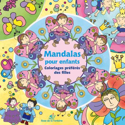Mandalas pour enfants - Coloriages préférés des filles