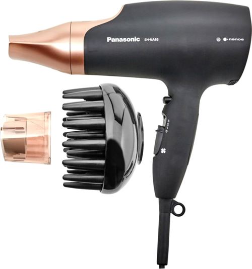 S&egrave;che cheveux PANASONIC EH-NA65CN825 nano&eacute; Noir Panasonic