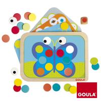Puzzle magnétique enfant Goula - six puzzles magnétiques animaux en bois