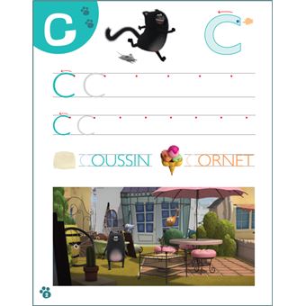 Splat & Harry - Mon cahier ardoise : Les lettres majuscules (dès 4 ans)