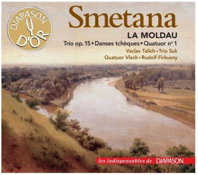 Smetana : La Moldau, Trio Opus 15, Danses tchèques, Quatuor numéro 1