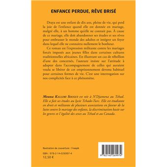 Enfance perdue, rêve brisé