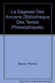 La sagesse des anciens