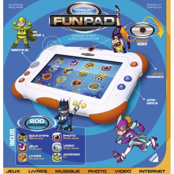 VIDEOJET Tablette Enfant FunPad - Cdiscount Jeux - Jouets