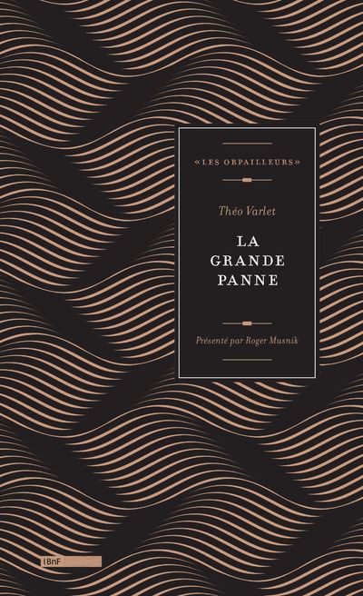 La Grande Panne - Théo Varlet - broché