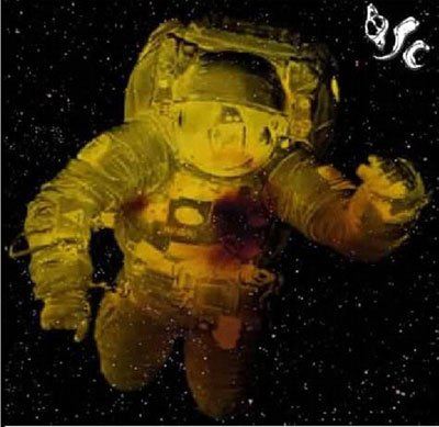 Dead man in space