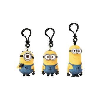 Porte-clés LED Minions 2 - Lumineux Jaune - STC - Neuf Avec étiquettes