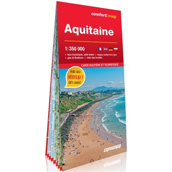 Aquitaine 1/350.000 (carte grand format laminée)