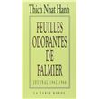 Feuilles odorantes de palmier