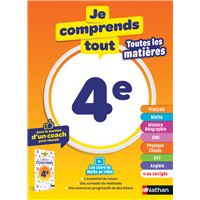 Je comprends tout - tout en un 4ème