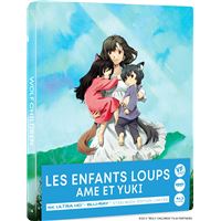 Les enfants loups, Ame & Yuki SteelBook® Blu-ray 4K Ultra HD