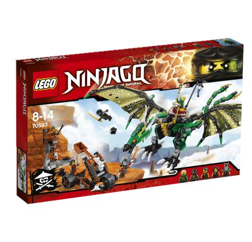 Acheter LEGO® Ninjago™ 70593 Le dragon émeraude de Lloyd État correct - 67,45 € LEGO® Ninjago™ 70593 Le dragon émeraude de Lloyd État correct - Lego reconditionné disponible sur Fnac