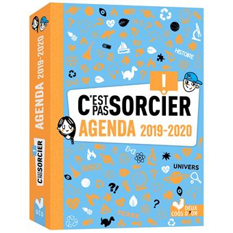 Mon agenda 2019-2020 C'est pas sorcier