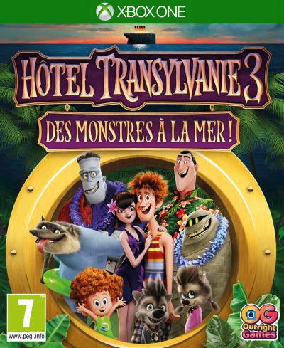 Pochette avant du jeu Hotel Transylvanie 3 Des Monstres à la Mer ! Xbox One