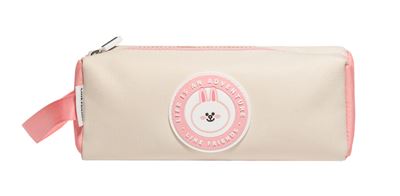 Trousse rectangulaire Line Friends Life Is An Adventure