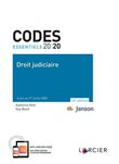 Code essentiel - Droit judiciaire 2020