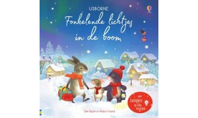 Fonkelende lichtjes in de boom