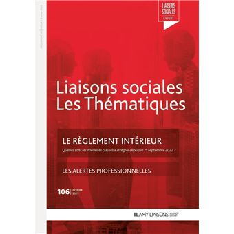 Le règlement intérieur