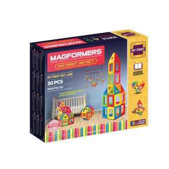 Playmags - 154 - coffret de construction - 30 pièces - carrée aimantée -  Autres jeux de construction - Achat & prix