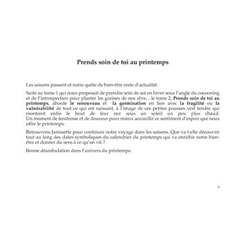 Prends soin de toi au fil des saisons