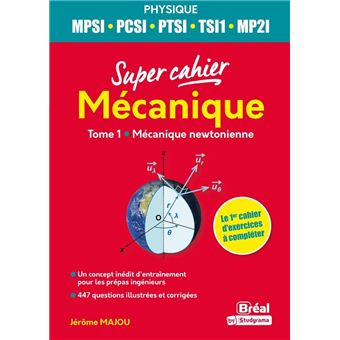 Mécanique MPSI, PCSI, PTSI, TSI1, MP21