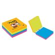 Cube de 4 blocs de 74 feuilles Post-it Super adhésive