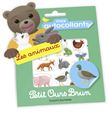 Mes autocollants Petit Ours Brun - Les animaux
