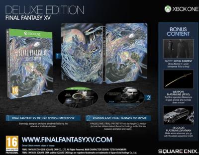 FINAL FANTASY XV DELUXE EDITION MIX XONE