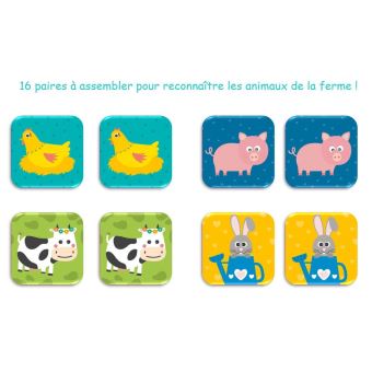 Mon P'tit Hemma Mini mémo - La ferme