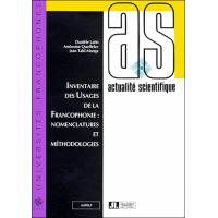 Inventaire des usages de la francophonie
