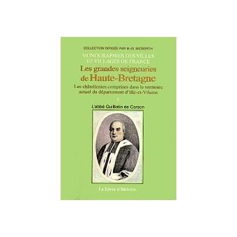 Grandes seigneuries de haute-bretagne,1