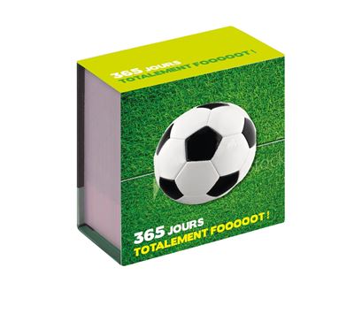 Mini calendrier - 365 jours Totalement Foot -  Collectif - cartonné