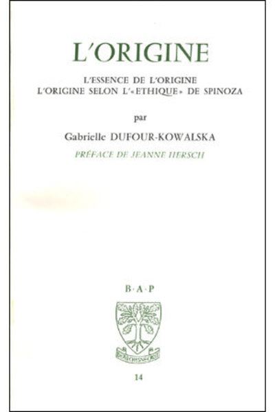 L'Origine, l'essence de l'origine