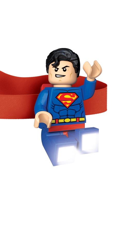 Lampe frontale LED Lego Super Heroes Superman
