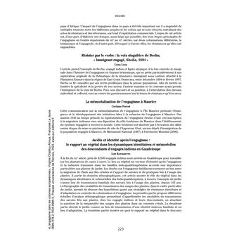 L'engagisme dans les colonies européennes