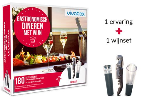VIVABOX GASTRONOMISCH TAFELEN MET WIJN NL