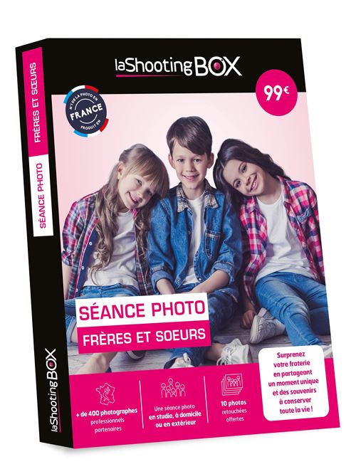 E-carte cadeau Séance photo frères sœurs 99€