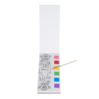 Marque-pages à peindre - kawaii