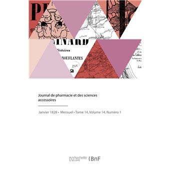 Journal de pharmacie et des sciences accessoires