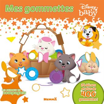 Disney Baby - Mes gommettes - Les animaux de compagnie
